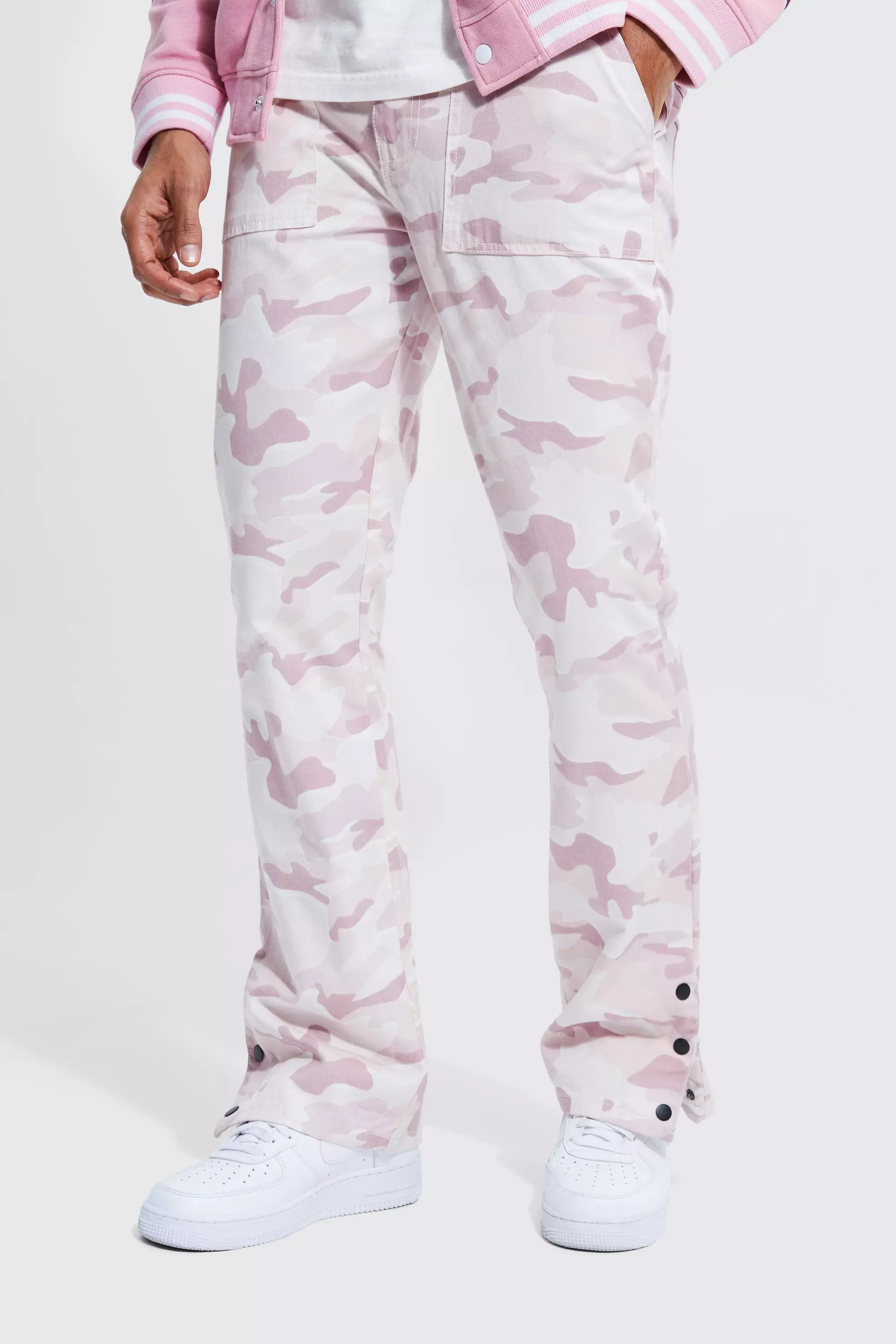 Slim hot sale camo pants